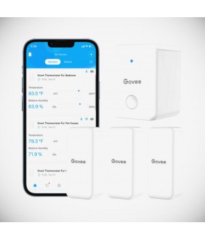 Wi-Fi Digital Thermometer Hygrometer for Accurate Temperature and Humidity Readings